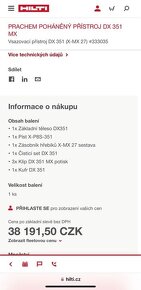 Hilti DX 351 - 8