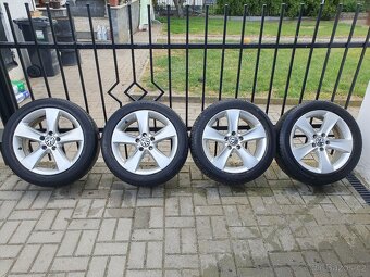 Alu kola vw 5x112 r17 6,5j et39 pneu 205/50/17 - 8