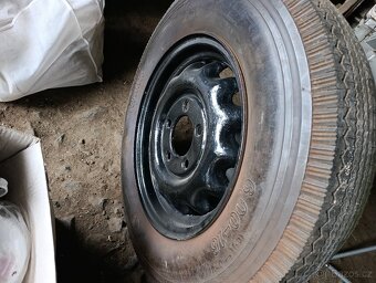 Tatra 97 2ks disku pneu 6.00 x 16 disk - 8