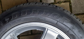 Renault - zimní hliníková kola 15" s TPMS - zánovní pneu - 8