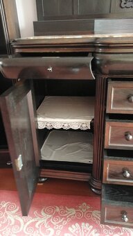 Starožitná komoda (sekretář) - 8