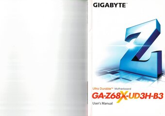 Prodám desku, procesor, paměti + chladič + originální manuál - 8