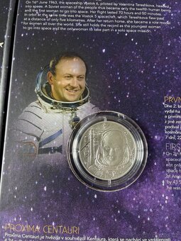 Sběratelská sada stříbrných mincí MLÉČNÁ DRÁHA - 8