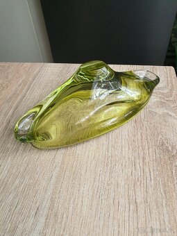 Hutní sklo Žardiniéra, miska - 8