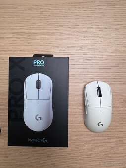 Logitech G Pro X Superlight herní myš bílá - 8