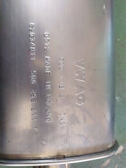 Škoda octavia III, nový originál výfuk - 8