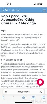 Autosedacka KIDDY Cruiserfix 3 - 8