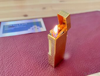 Dunhill Rollagas Zapalovač 60' léta, Diamond Cut - 8