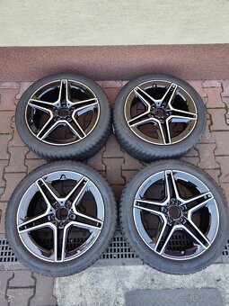 Originál ALU kola MERCEDES A35 AMG 18" s pneu BRIDGESTONE - 8