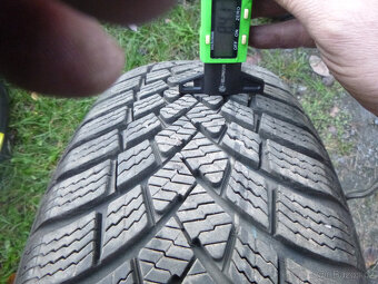 4x zánovní zimní pneu barum 195/65 r15 (8 mm,2024) - 8