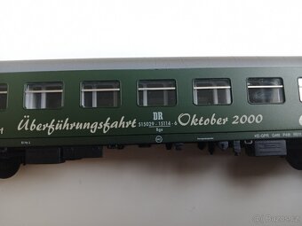 TT, čtyřosý modernizovaný osobní vůz 2. tř. býv. DR, JATT - 8