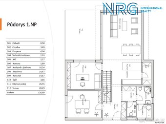 Prodej Rodinného domu 219 m2, Hrusice - 8