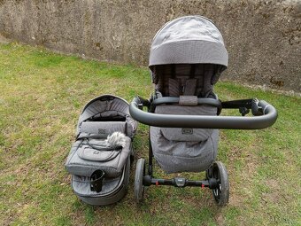 Zánovní Kombinovaný kočárek Adamex Vasco - záruka 9/2026 - 8