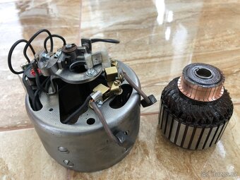 Jawa 250 / 11 pérák - zapalování po GO , mínus pól - 8