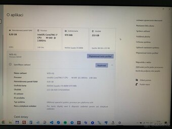 Prodám notebook Dell - 8