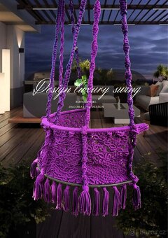 Zahradní design houpačka Princess - 8