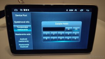 1 DIN Android 11 Autorádio 10 Palcove 2GB/32GB - 8