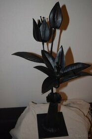 Kovaná květina , kovaná lilie, kovaná růže atd. - 8