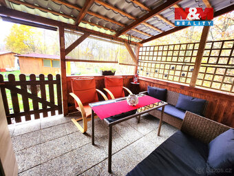 Prodej, karavan s dřevěnou přístavbou, Hradec u Kadaně - 8