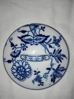 Porcelánové nádobí motiv cibulák zn. foto 12 kusů - 8