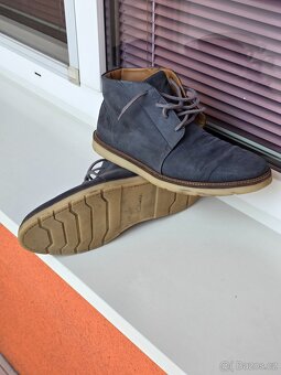 Clarks - kožené boty - 8