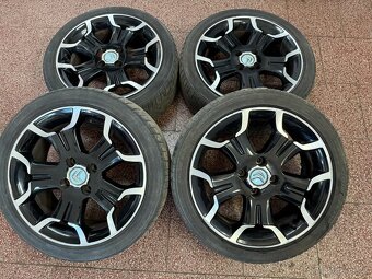Originální Alu kola R17 Citroen DS3, 205/45R17 letní - 8