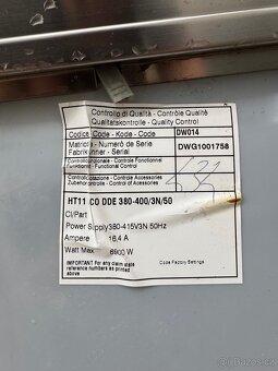 Průchozí myčka DIHR HT11 ECO + stůl, sprcha - 8