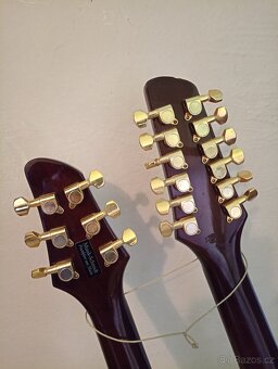 Prodam Guitar Career Double Neck 6/12 Electric. - 8