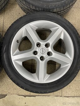 Alu kola R17 OPEL 225/45R17, letní pneu 7mm,5x110 - 8