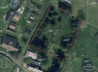 Prodej stavební pozemek 1.531 m2, Krásná Lípa, Vlčí Hora, Sn - 8