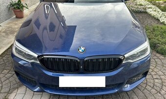 CERNA MASKA GRIL BMW rad 5 model G30 G31 G38 2014 - 2020 - 8
