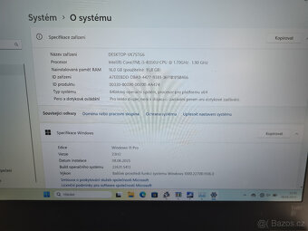 Lenovo T480 i5-8365U/16GB/512GB/W11Pro/65W + 2x nové baterie - 8