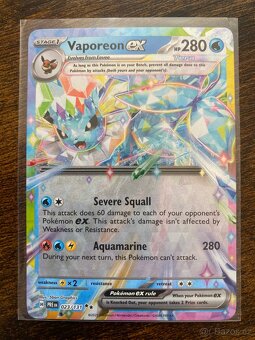 🃏 Pokémon karty – Eevee EX evoluce – Prismatic Evolution 🔥 - 8