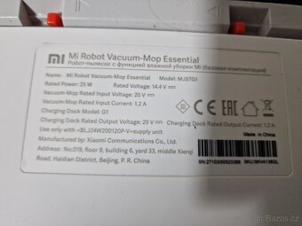 Robotický vysavač Xiaomi Mi Robot Vacuum Mop Essential - 8