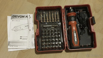 Elektrikářský kapesní aku šroubovák se světlem a indikací - 8