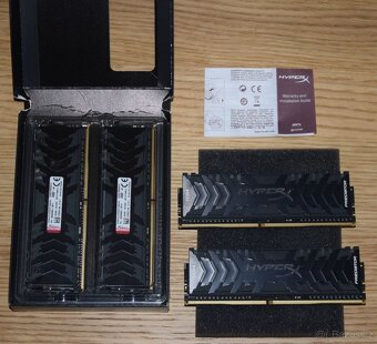 Kingston HyperX Predator RGB DDR4,32GB,3200MHz, latency CL16 - 8