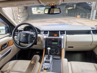 Range rover 2.7d sport R.v 2007, bez stk, vadný 1 vstrik, je - 8