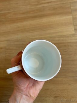 Hrnek, porcelán, retro, art deco, značený - 8