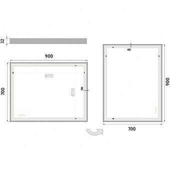 LED ZRCADLO 900x700 - 8