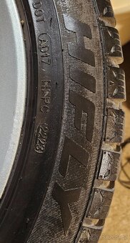 Alu kola Ford 7.5x17" ET 52.5 rozteč děr 5x108 zimní sada - 8