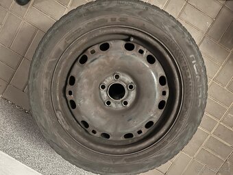4 zimní pneu na plecháčích - 185/60 R15 Nokian a Continental - 8