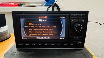 SEAT EXEO - navigace / rádio - MEDIA SYSTEM E (RNSE/RNS-E) - 8