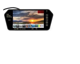 LCD monitor7“Full HD MP5 na zrcátko AV1/AV2/USB/SD/Bluetooth - 8