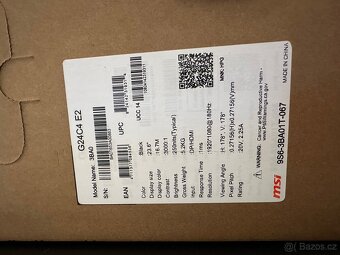 Herní monitor MSI Optix G24C4 E2 - 8