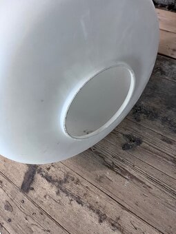 velká lampa - sklo 60-70 léta CS - 8