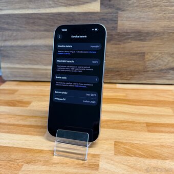 IPhone 16 Pro 128GB, bílý, 100% baterie, eSIM (rok záruka) - 8