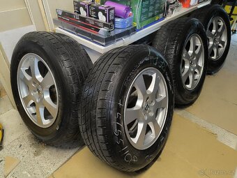 Alu kola Volvo XC60 5x108 r17 Originál,pneu zimní 6mm235/65 - 8