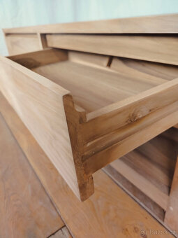 Konferenční stolek - masiv TEAK - 8