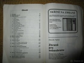 Knihu Zbraně pro sebeobranu Zdeněk Faktor Magnet Press 1993 - 8