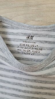 Dětská bodyčka pro chlapečka H&M, vel. 86 a 92 - 8